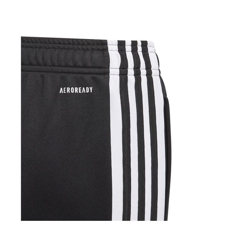 Adidas Pantalon Acetato Negro/Blanco Jr.