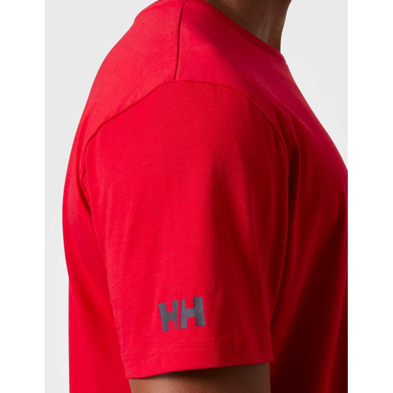 Helly hansen shoreline tshirt 2.0 red