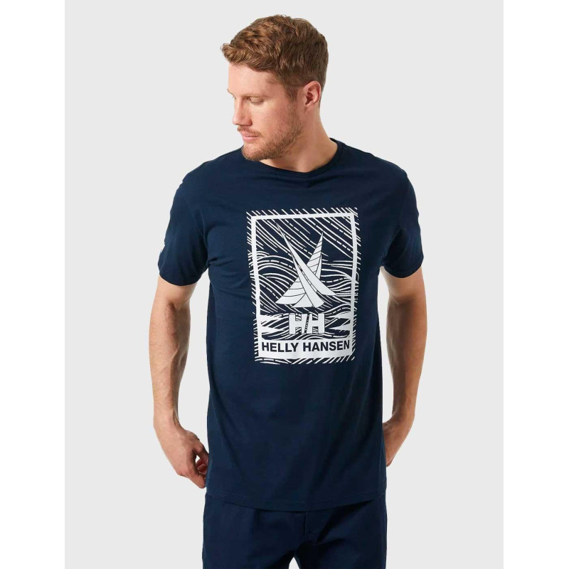 Helly hansen shoreline tshirt 2.0 navy