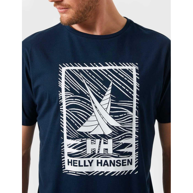 Helly hansen shoreline tshirt 2.0 navy