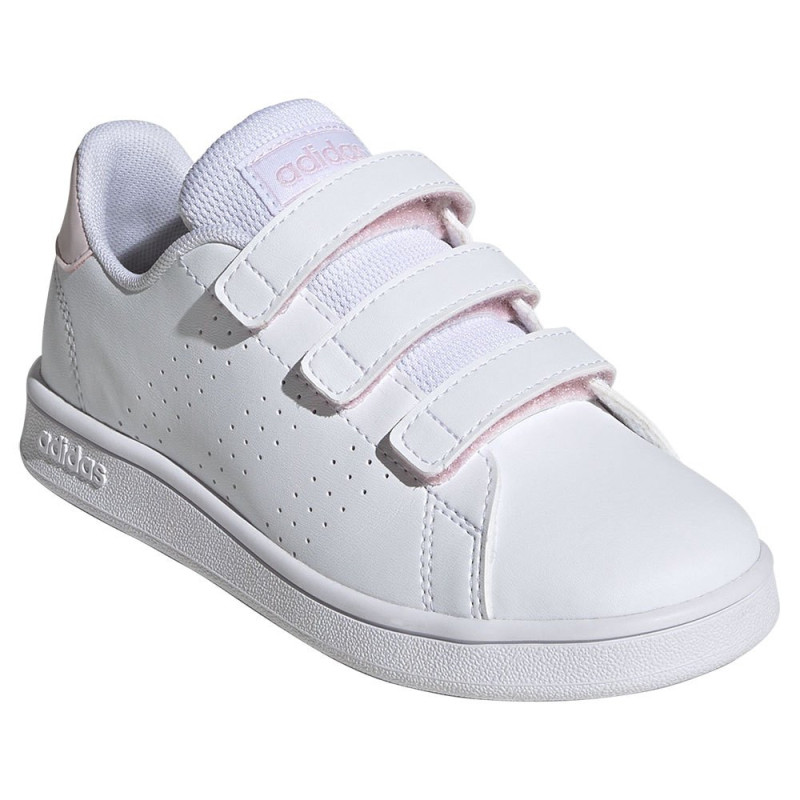 Adidas advantage cf c white/pink clear