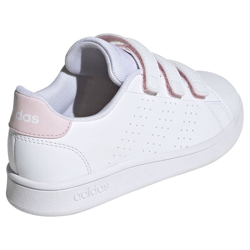 Adidas advantage cf c white/pink clear