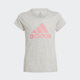Adidas G BL T Camiseta Corta Gris/Rosa JR.