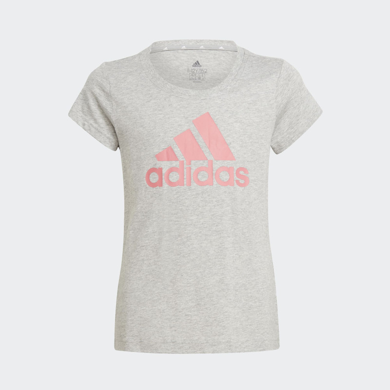 Adidas G BL T Camiseta Corta Gris/Rosa JR.