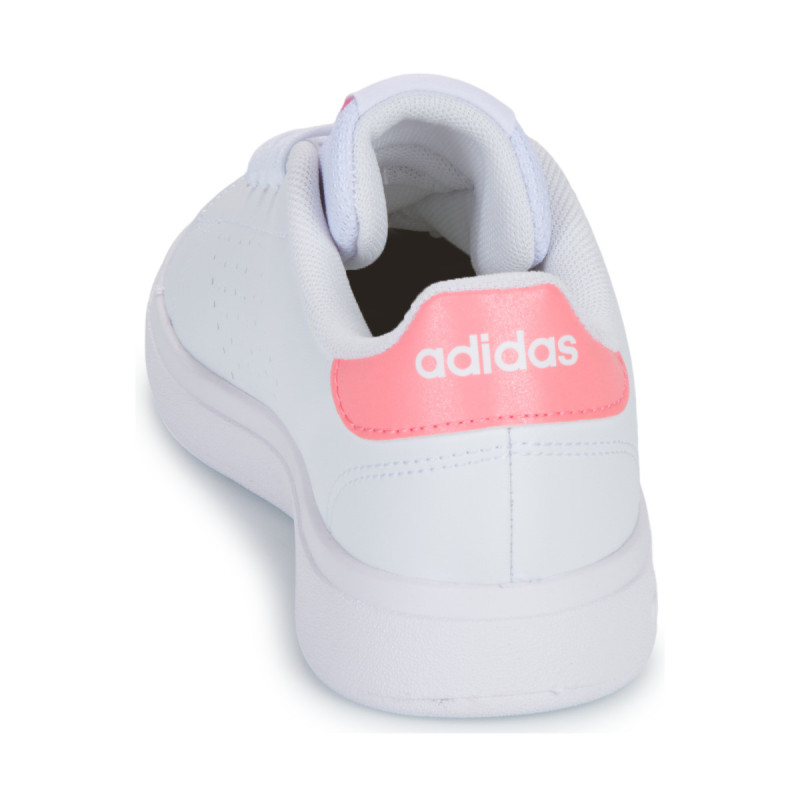 Adidas advantage base 2.0 J gs white/pink