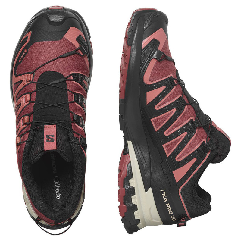 Salomon xa pro 3d v9 gtx w cow hide/black/fade rose