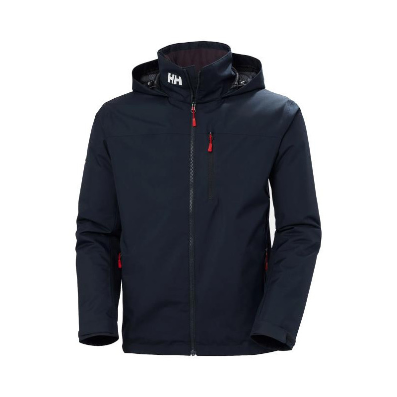 Helly hansen crew hooded midlayer jacket 2 navy