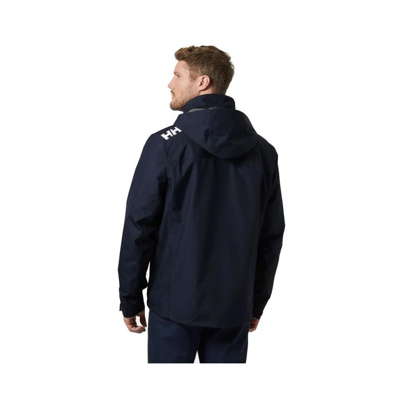 Helly hansen crew hooded midlayer jacket 2 navy