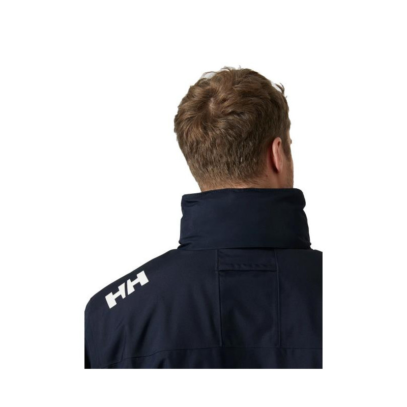 Helly hansen crew hooded midlayer jacket 2 navy