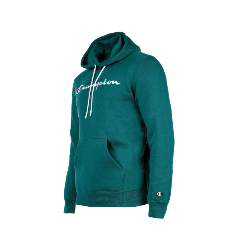 Champion hoodie green/white