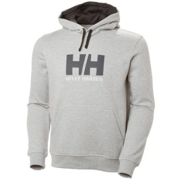 Helly hansen logo hoodie 2.0 grey
