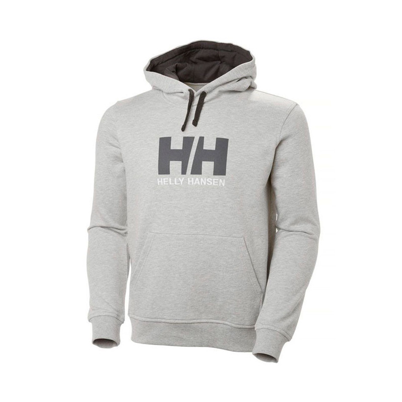 Helly hansen logo hoodie 2.0 grey