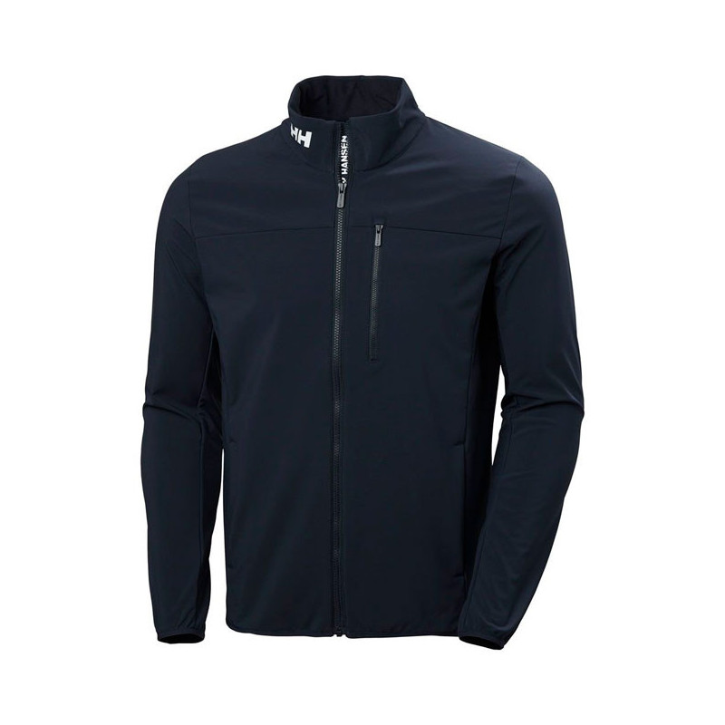Helly hansen crew softshell jacket navy