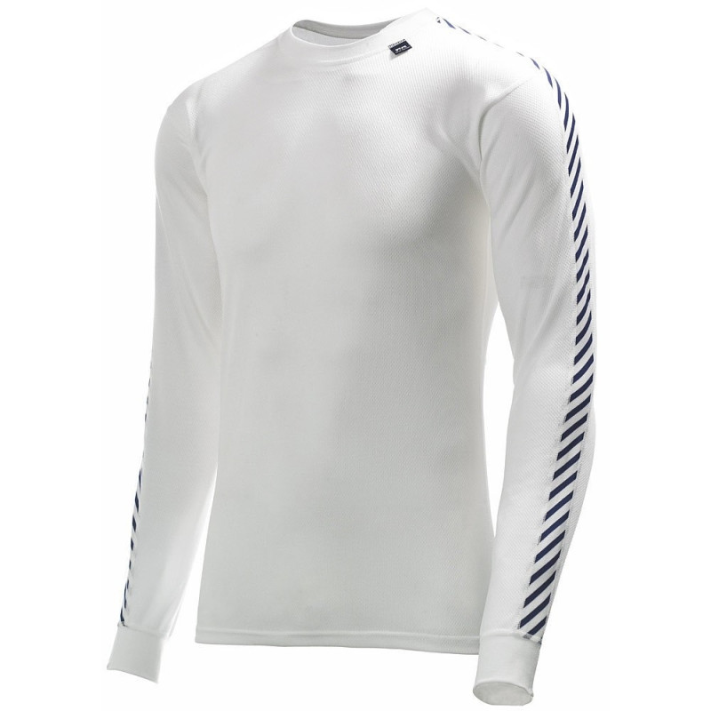 Helly hansen lifa stripe crew white
