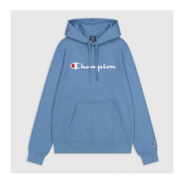 Champion colour blockfleece hoodie sky blue