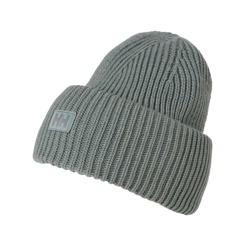 Helly hansen rib beanie grey cactus