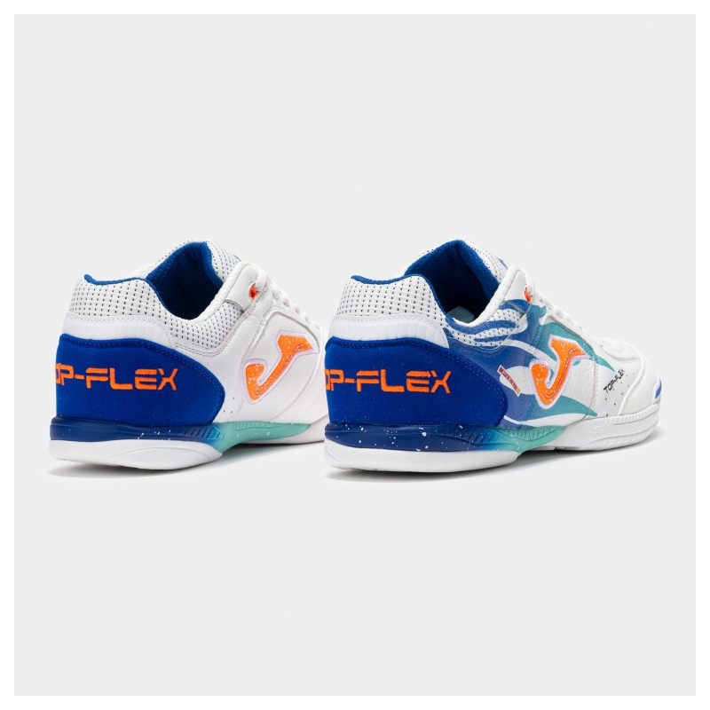 Joma top flex 2576 white/royal indoor