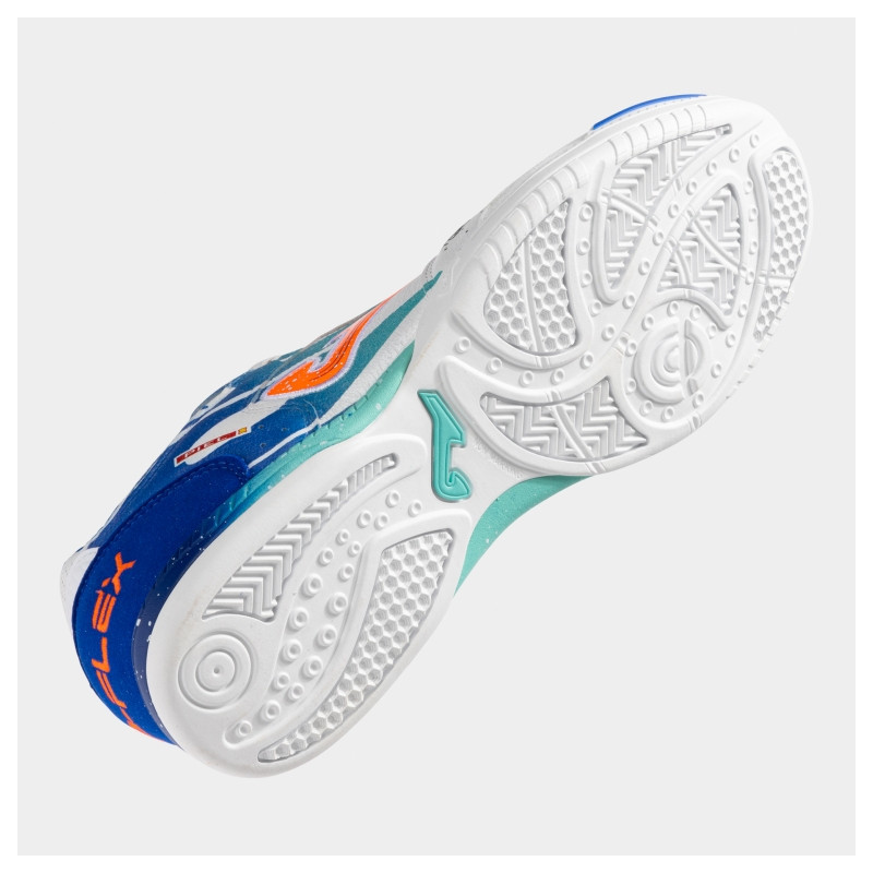 Joma top flex 2576 white/royal indoor
