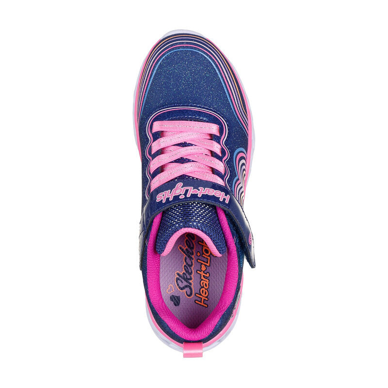 Skechers S light  retro hearts lights navy/multi
