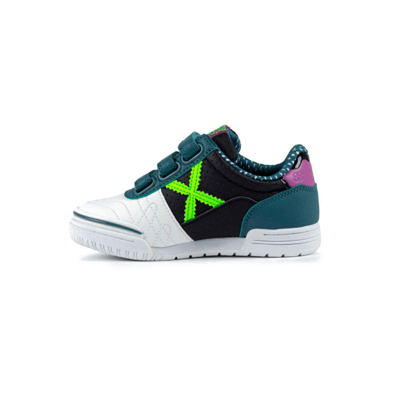 Munich G-3 kid vco. 434 black/white/green