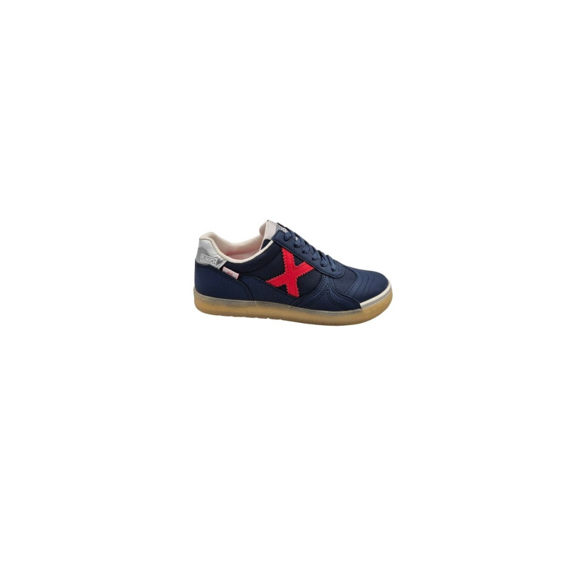 Munich G-3 kid 439 Navy/red-silver