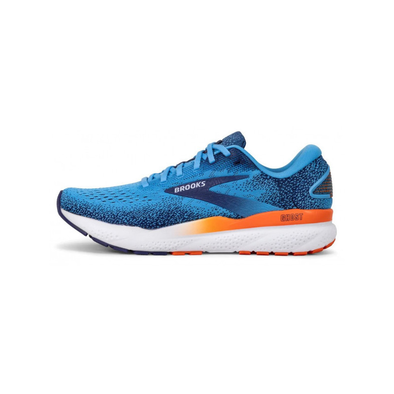 Brooks ghost 16 bonnie blue/blue ribbon/orange