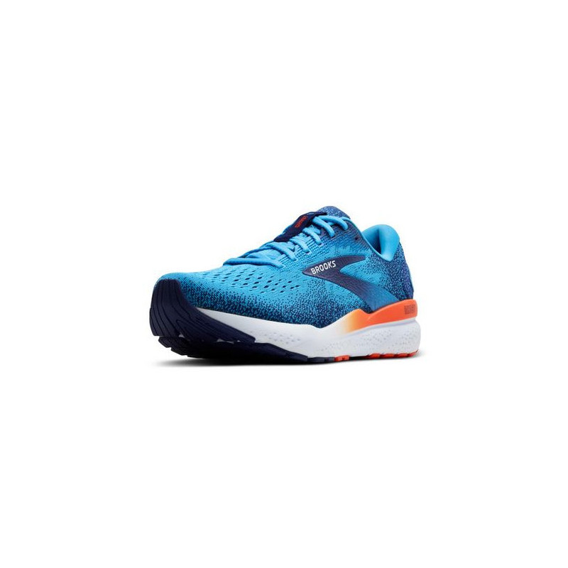 Brooks ghost 16 bonnie blue/blue ribbon/orange