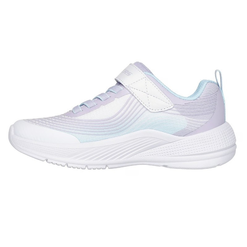 Skechers microspec advance white/lavander/mint td