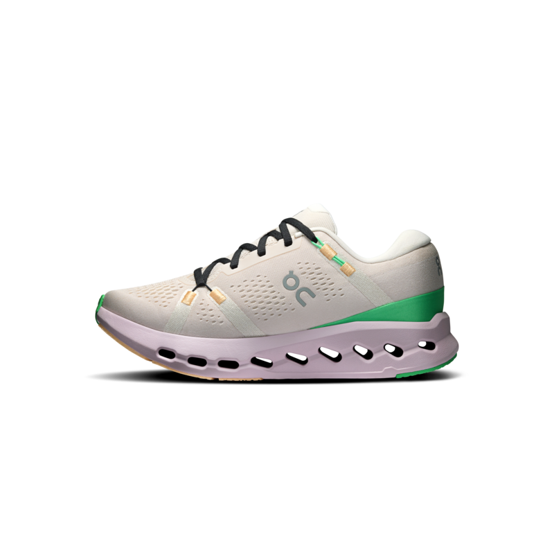 On cloudsurfer 2 pearl/orchid