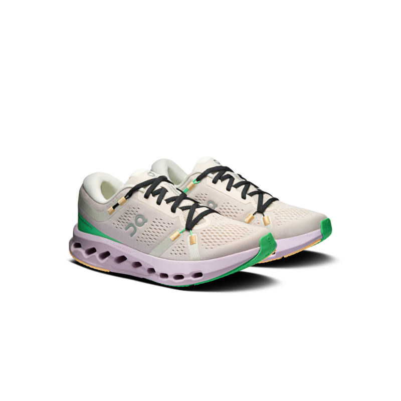 On cloudsurfer 2 pearl/orchid