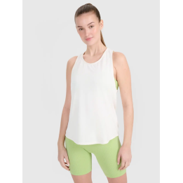4F wmns  tshirt hip length light green