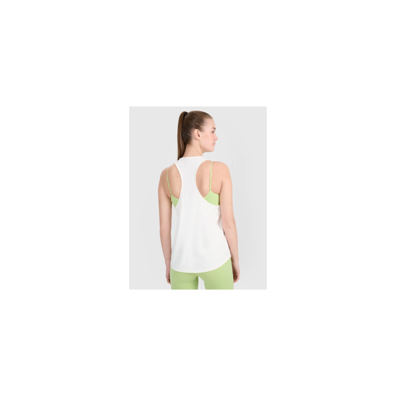 4F wmns  tshirt hip length light green