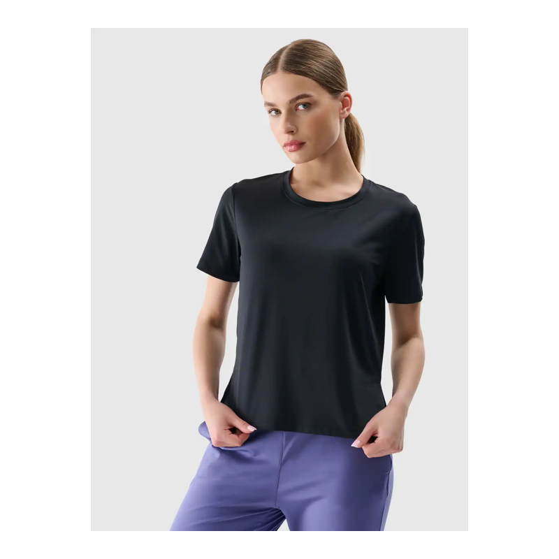 4F tshirt wmns loose fit deep black