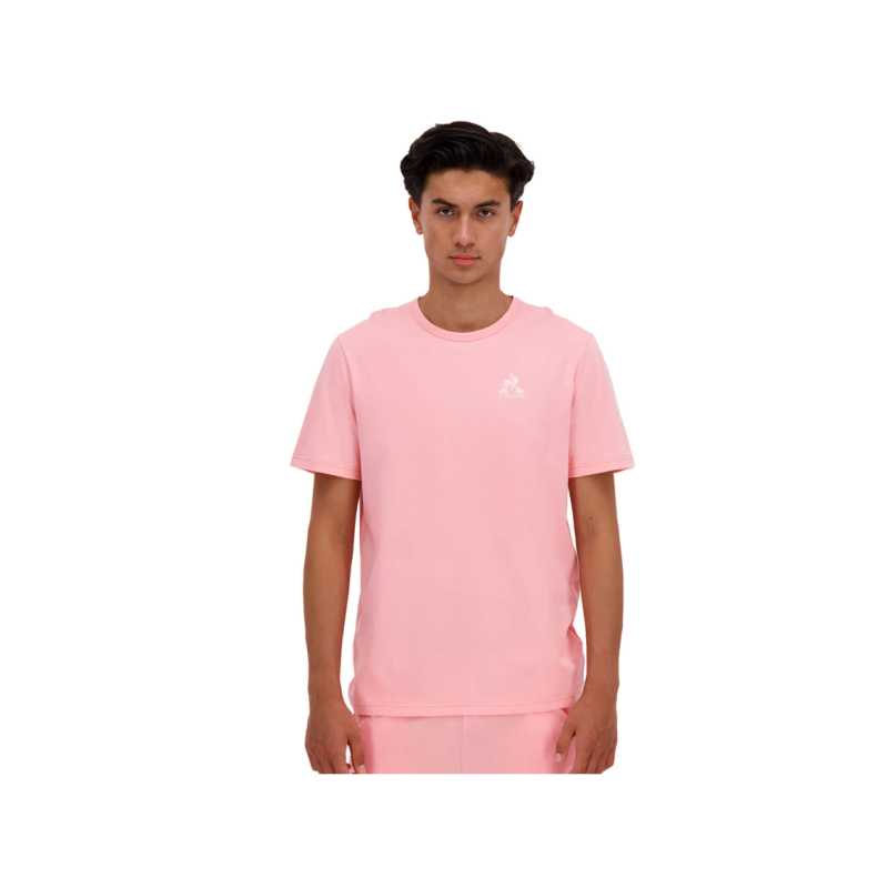 Le coq sportif monochrome tee ss Nº3 pink icing