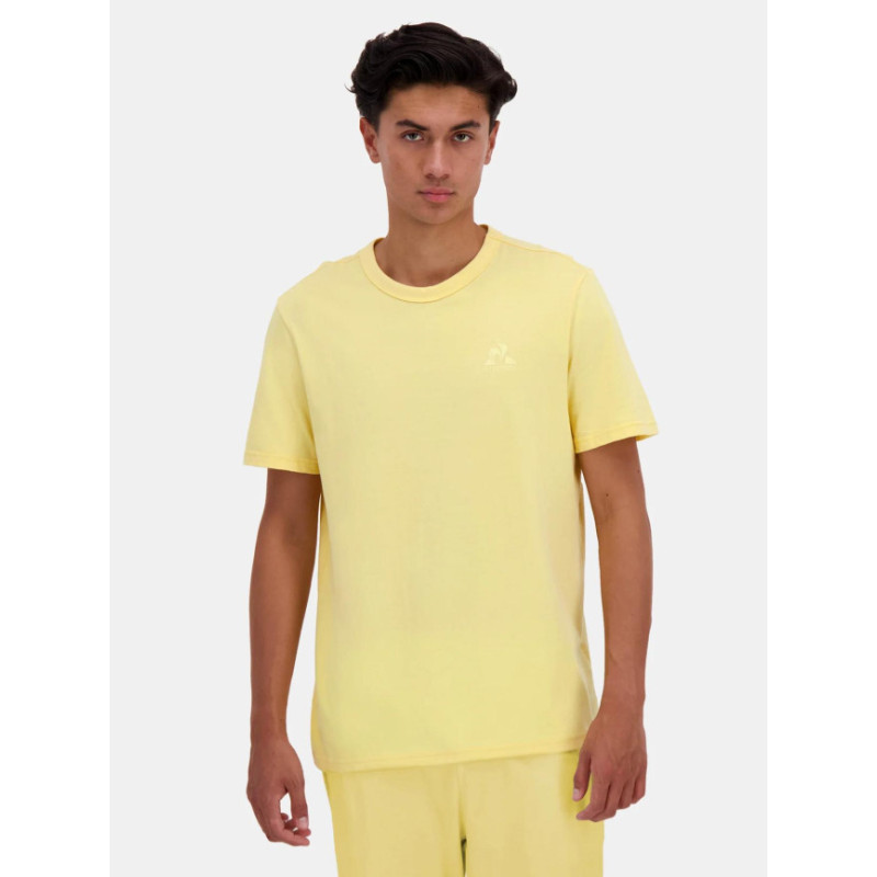 Le coq sportif monochrome tee ss n3 M jaune 83