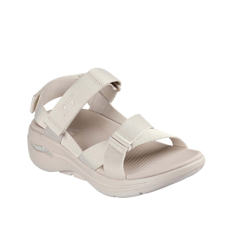 Skechers go walk arch fit sandal attract natural