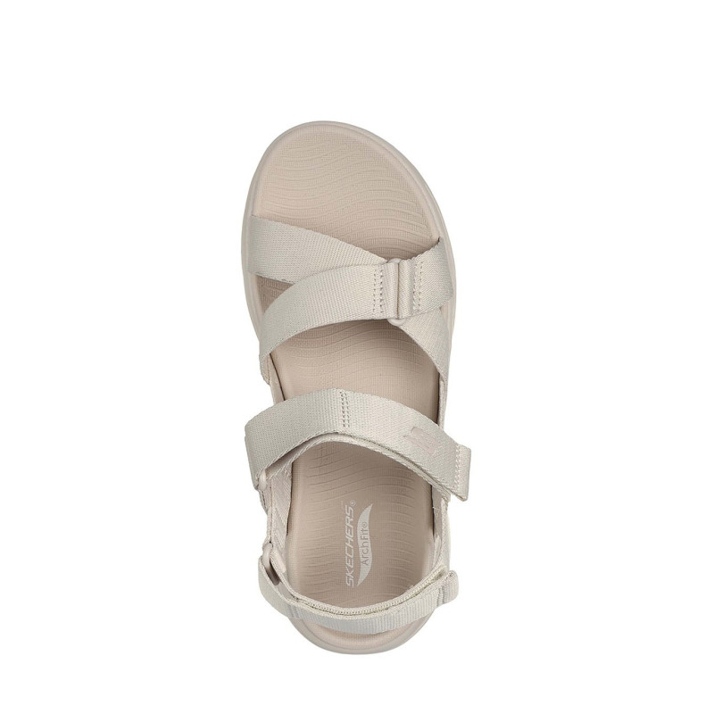 Skechers go walk arch fit sandal attract natural