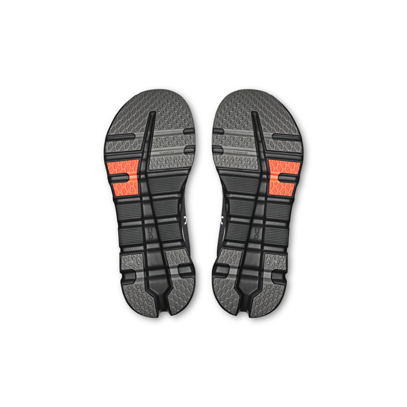On cloudrunner 2 rock/tangerine