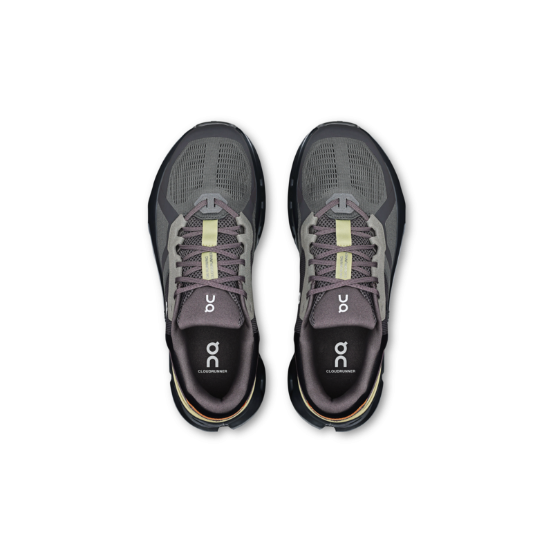 On cloudrunner 2 rock/tangerine