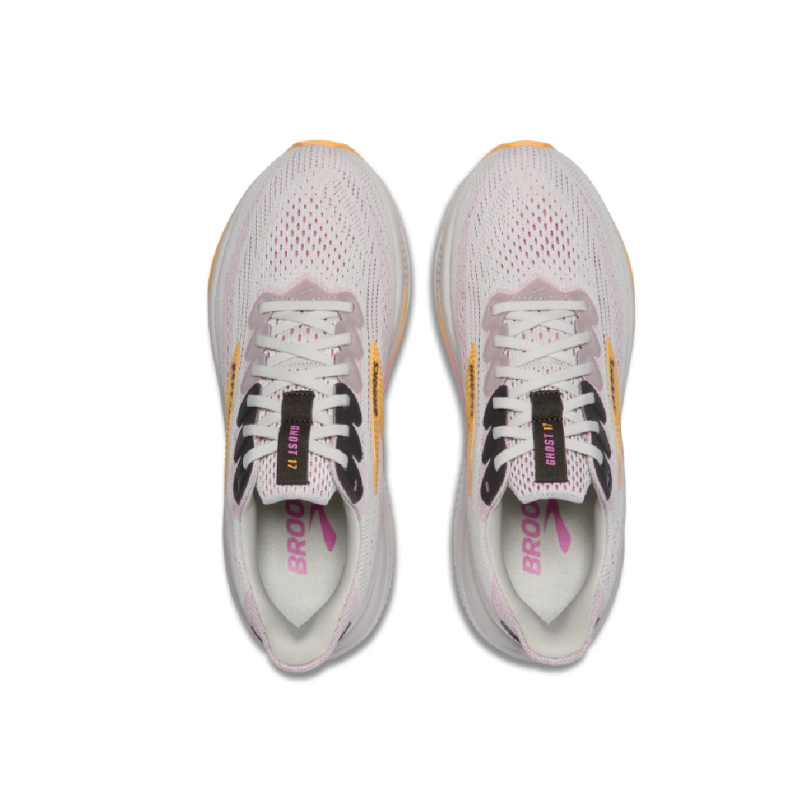 Brooks ghots 17 oyster/apricot/pink