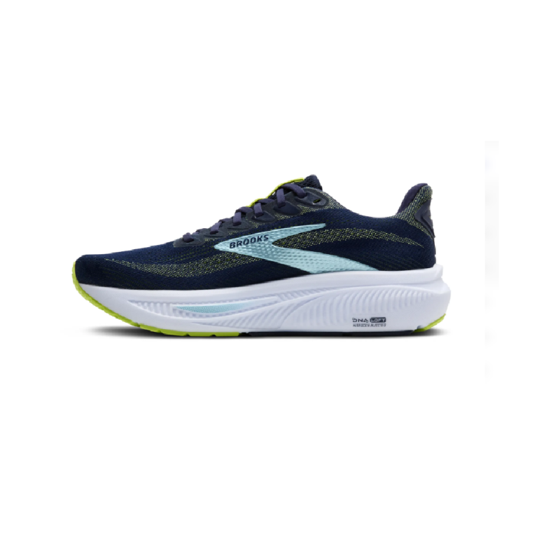 Brooks ghost 17 peacoat/lime/blue