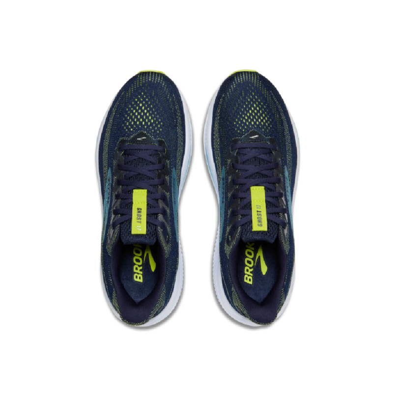 Brooks ghost 17 peacoat/lime/blue