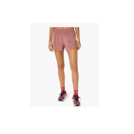 Asics icon 4in short rubble red
