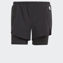 Adidas W 2in1 Short Black/White