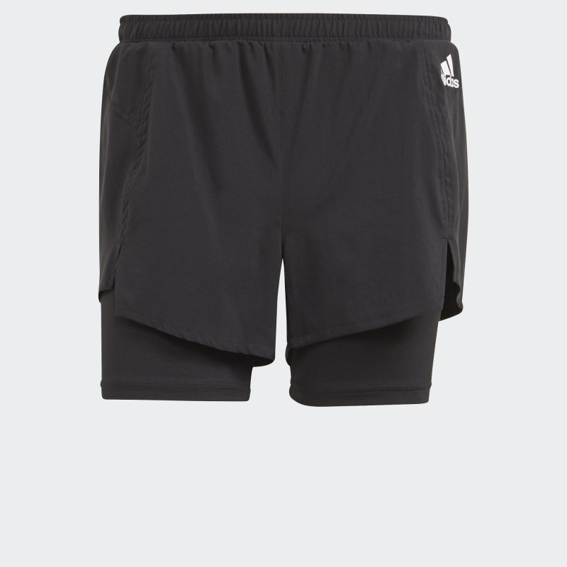 Adidas W 2in1 Short Black/White