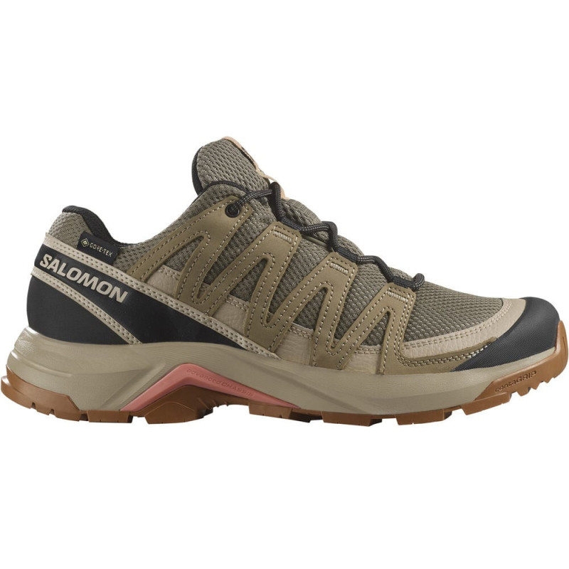 Salomon X-adventure recon gtx Falcon/dessert tan/hyma pink
