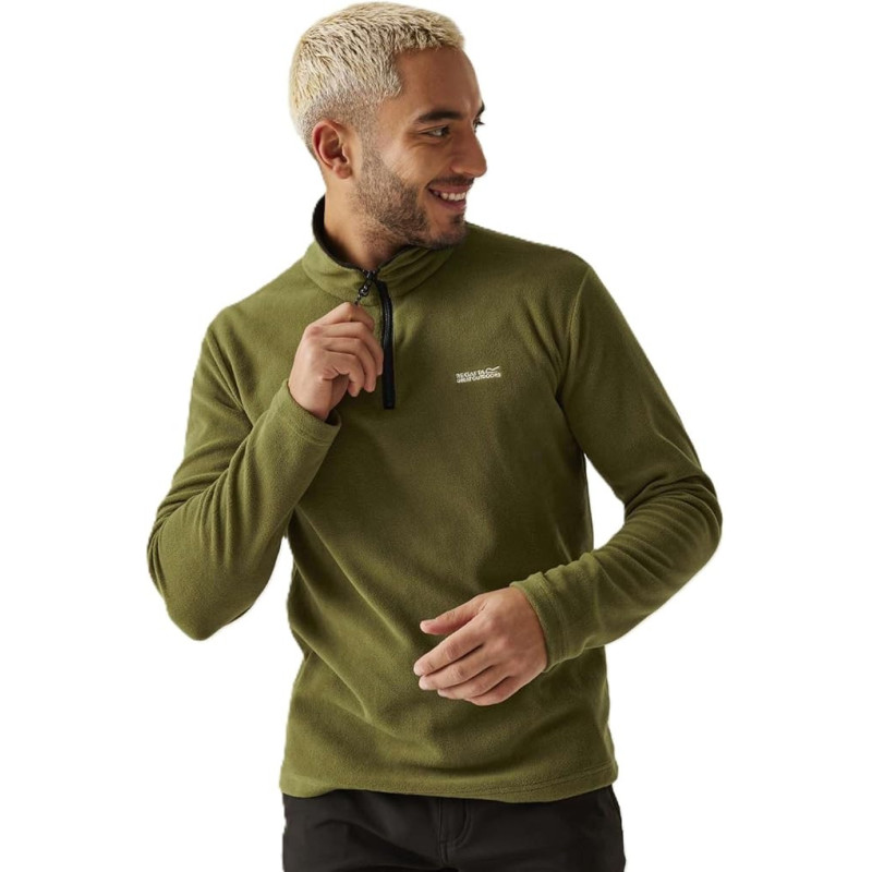 Regatta thompson Fleece half zip olive night Polar