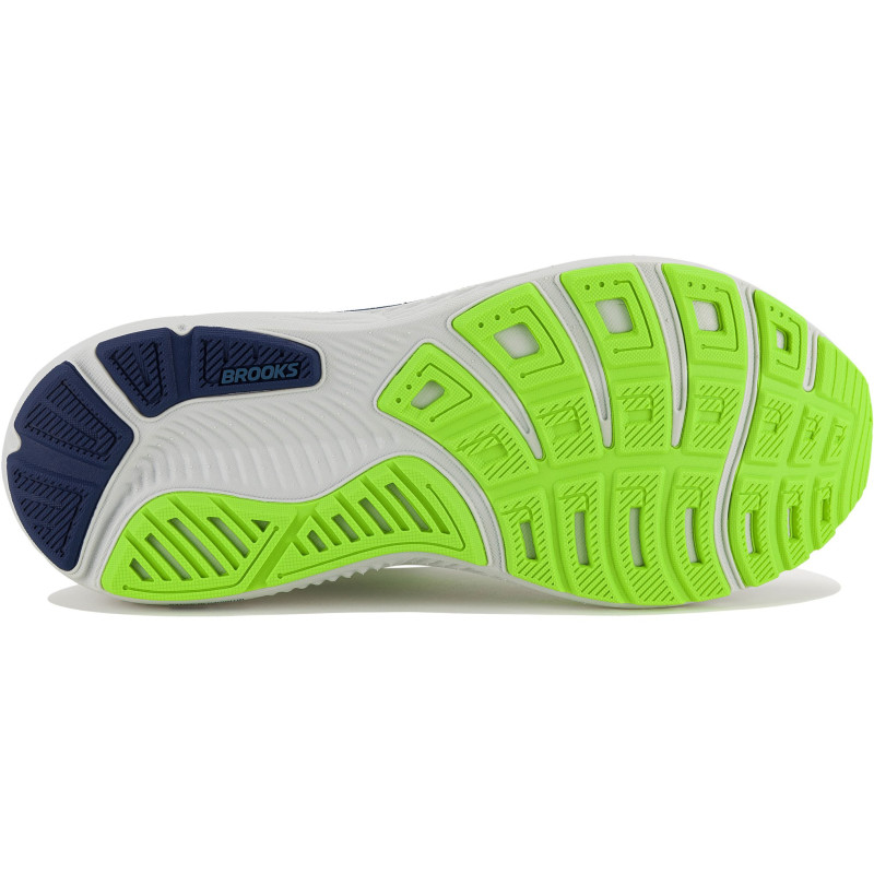 Brooks Ghost 17 Oyster/Beacon blue/gecko