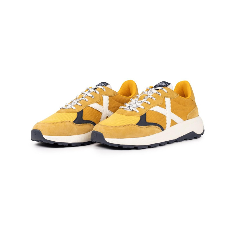 Munich babel 16 mustard/white