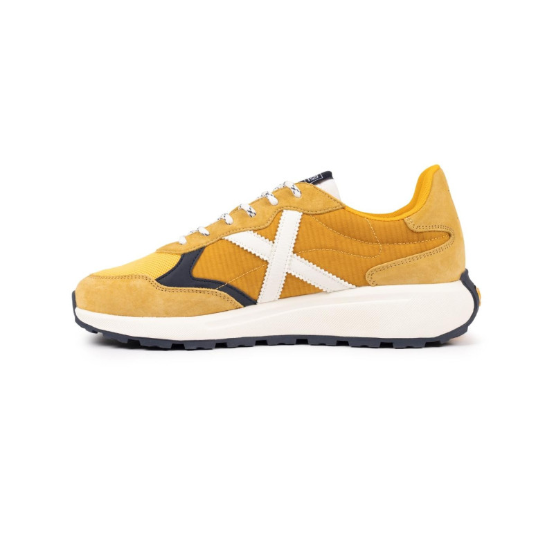 Munich babel 16 mustard/white